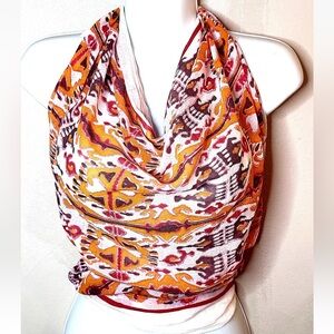 BATIK INDIAN SUPER SOFT SQUARE VTG UNISEX SCARF